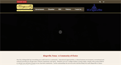 Desktop Screenshot of kingsville.org