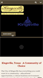 Mobile Screenshot of kingsville.org