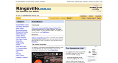 Desktop Screenshot of kingsville.com.au